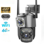 دوربین مداربسته سیمکارتی دولنز 5مگاپیکسل v380pro SC03-4G - تصویر 3