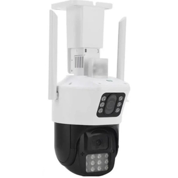 دوربین سیم کارتی چرخشی 8MP دو لنزه v380 PRO 4k پلاک خوان