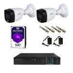 پک دوربین مداربسته داهوا 2 عددی مدل 1209CP