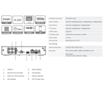 دستگاه ضبط تصویر داهوا 4 کانال مدل XVR1B04 - تصویر 3