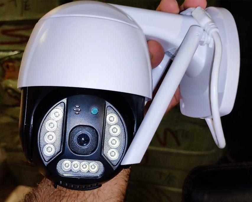 آموزش نصب دوربین مدار بسته چرخشی