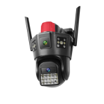 دوربین مداربسته سیمکارتی دو لنز SD39-4G با کیفیت 4 مگاپیکسل و دید در شب رنگی - تصویر 2