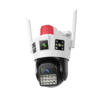 دوربین مداربسته سیمکارتی دو لنز SD39-4G با کیفیت 4 مگاپیکسل و دید در شب رنگی