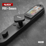 دستگیره چشمی دار و قفل اثر انگشتی دیجیتال ALOCK مدل P60+ Camera B 2023 - تصویر 2