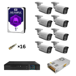 پک دوربین مداربسته 8 عددی