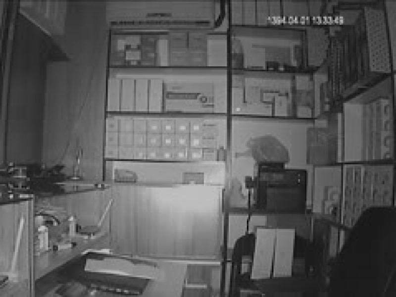 سیاه و سفید شدن دوربین مداربسته