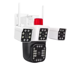 دوربین سیم کارتی چرخشی سه لنز