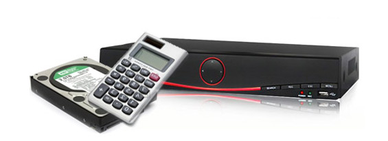 فرمول و روش محاسبه حجم هارد دیسک برای سیستم دوربین مداربسته