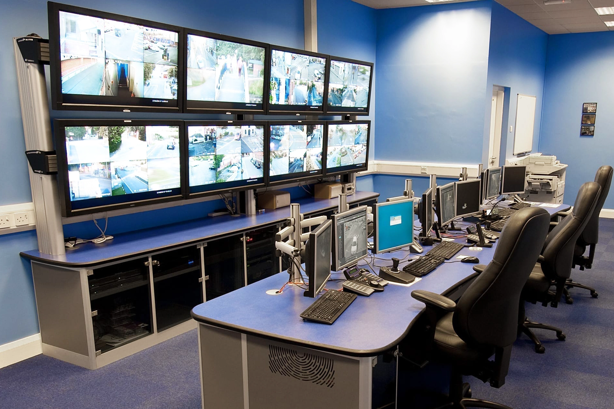 اصول طراحی اتاق کنترل دوربین‌ها