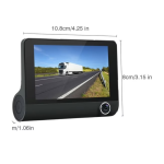 دوربین ثبت وقایع خودرو سه لنزه