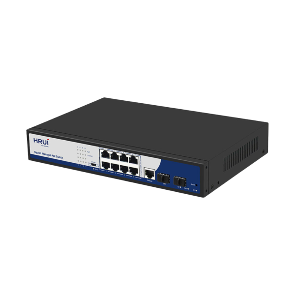 سوئیچ مدیریتی  HRUI HR-AFGM-82NS PoE HRUI